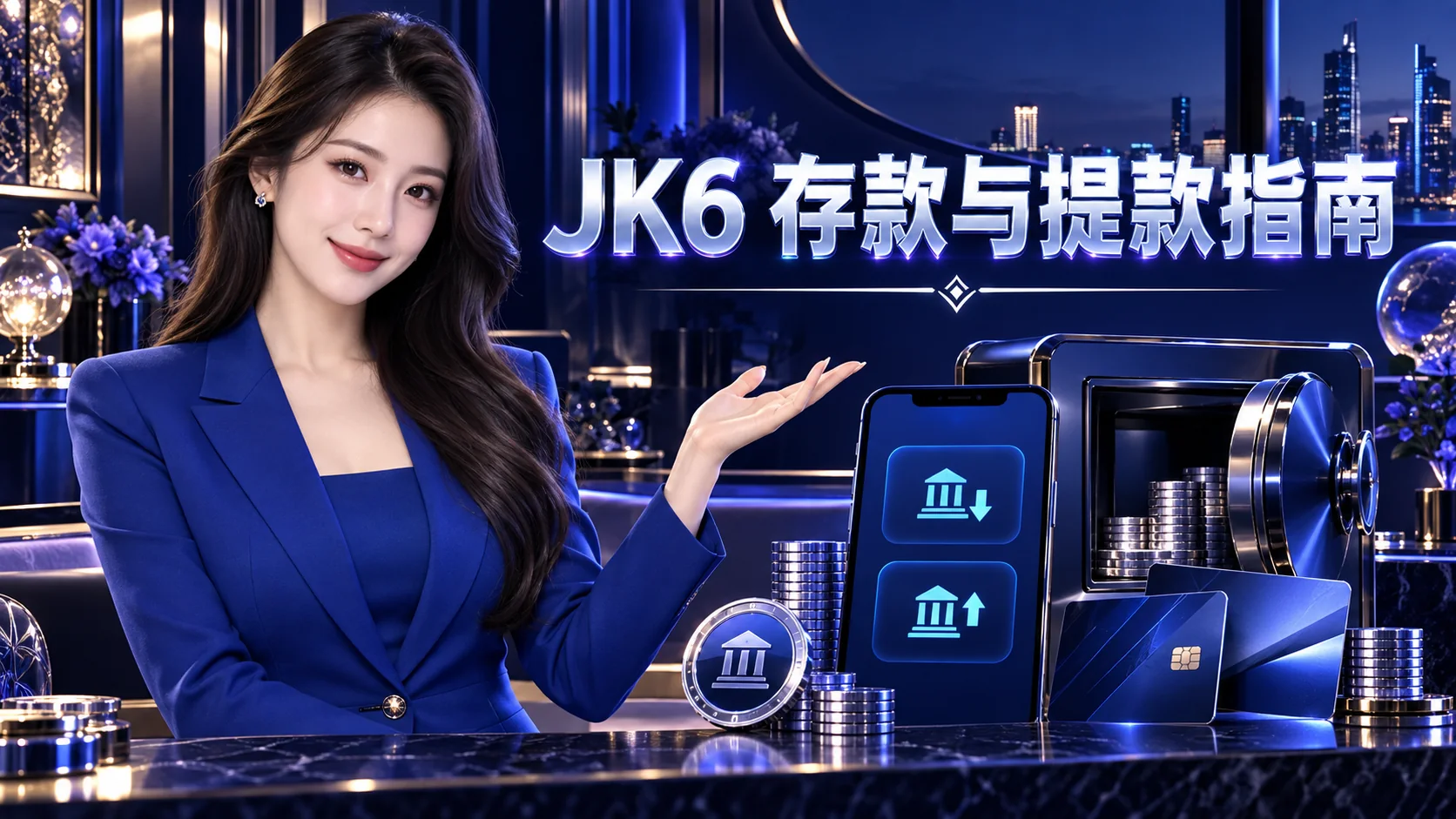 JK6 主持人展示付款指南场景