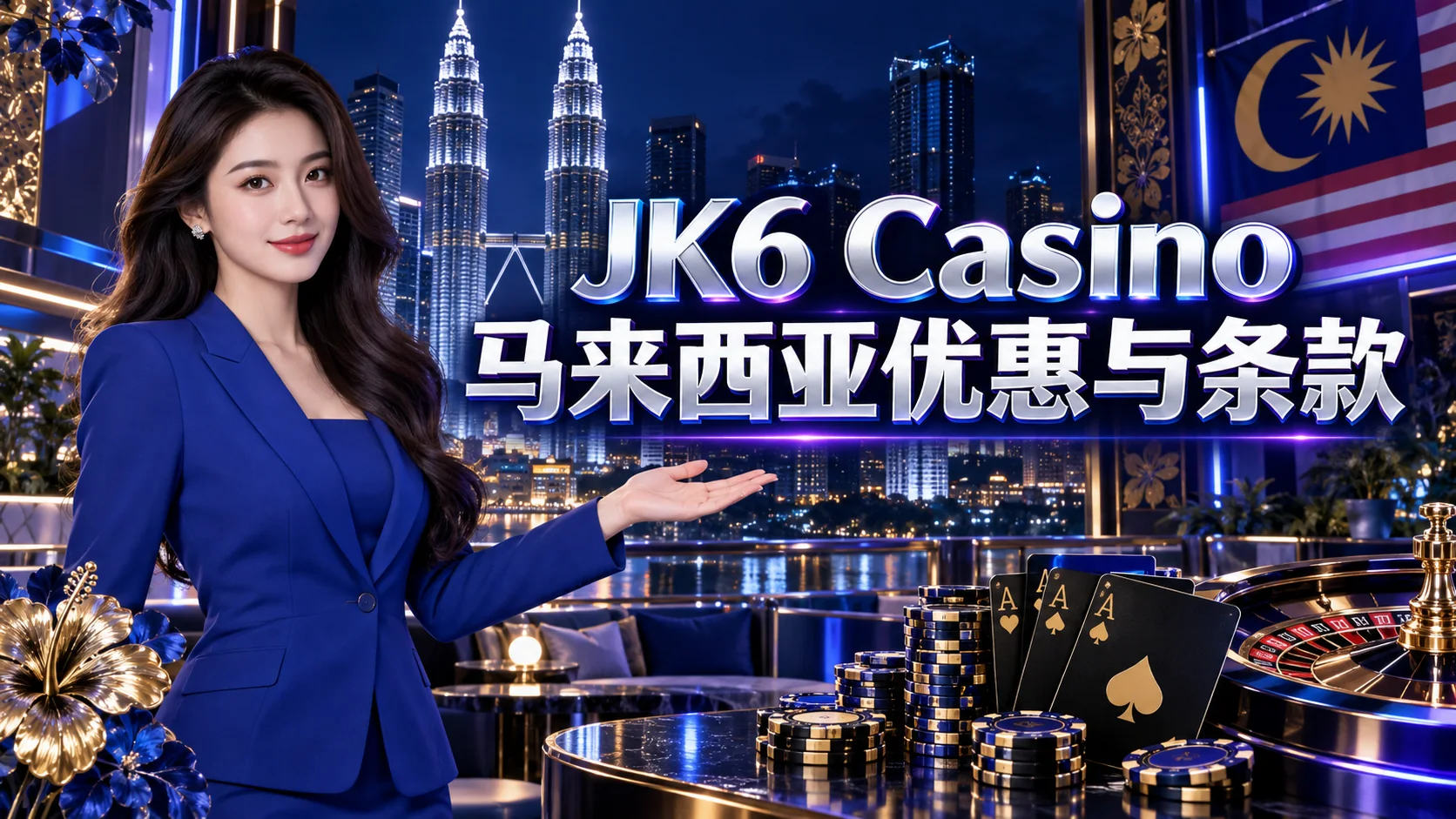 JK6 主持人展示优惠活动场景